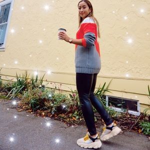 Chevron Striped Sweater